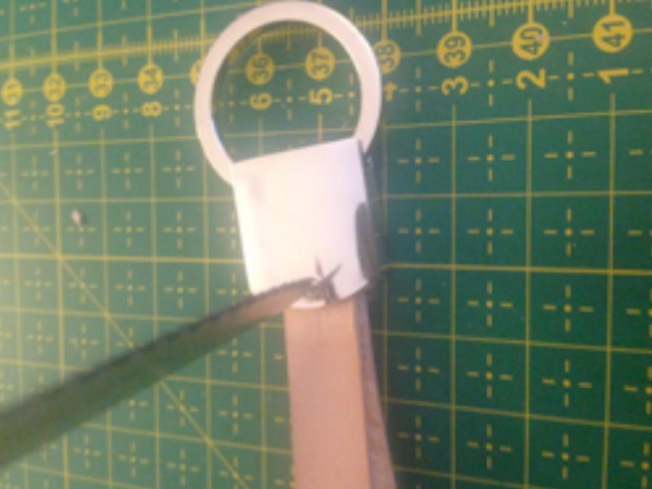 Keyhanger i læder - DIY guide. Step 5