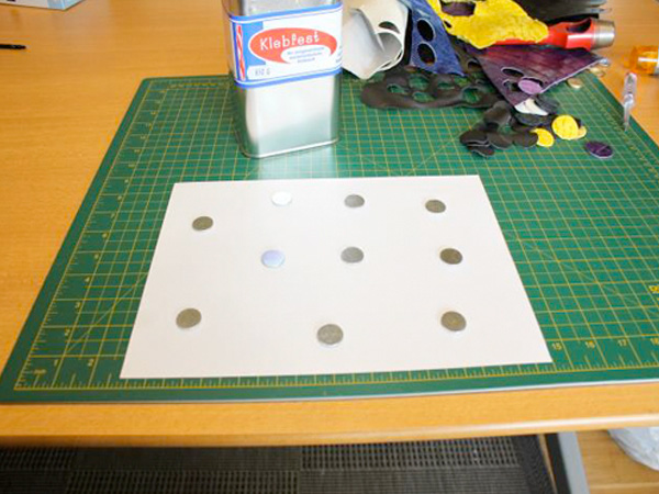 Magneter med læder - DIY guide. Step 4