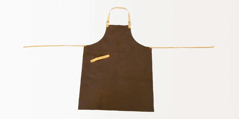 Leather apron - DIY project
